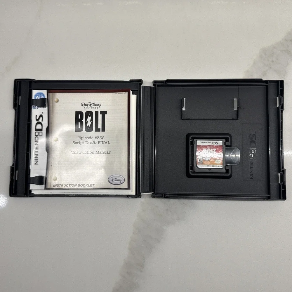 Bolt - (Nintendo DS, 2008) Complete in Box w/ Manual & Tested ✅